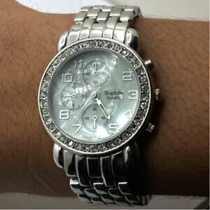 Silver Crystal Sophie Watch